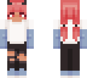 pink hair