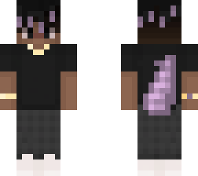 purple axolotl boy