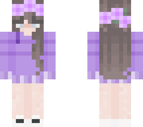 purple hoodie/sweatshirt flower girl