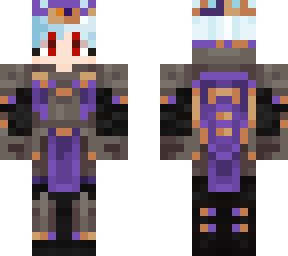 purple knight | Minecraft Skins
