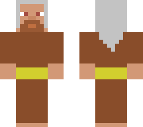 shepard with yellow belt and beard
