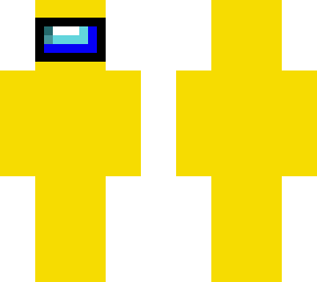 sussy yellow among us imposter skin