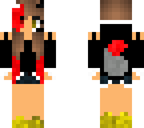 wolf demon gamer girl (edit of my original)