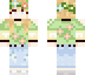 aesthetic flower girl