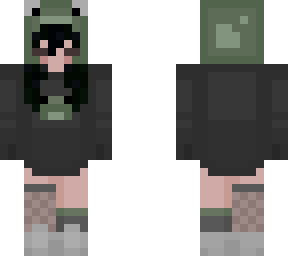 black hair frog