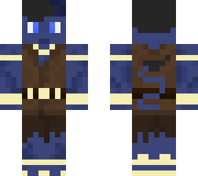 blue fire demon