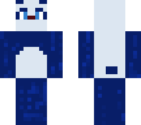 blue panda