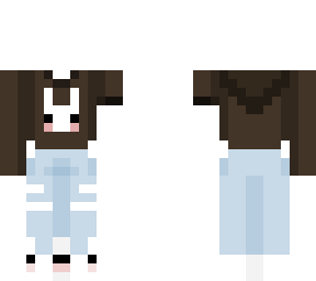 bunny hoodie down base