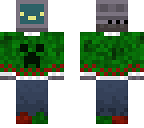 christmas tv head