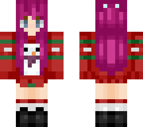 elf christmas skin