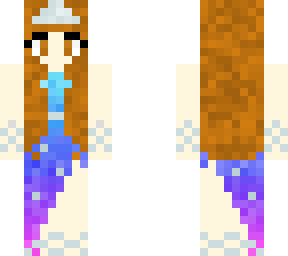 faded ocean/galaxy princess