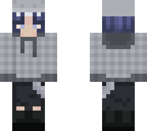 feminine character with shark hat