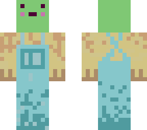 frog in overalls