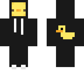 hoodie duck with duck on back