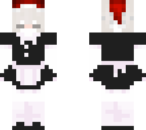 maid with santa hat