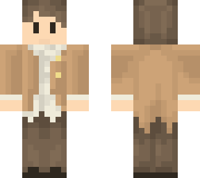 old-timey trenchcoat