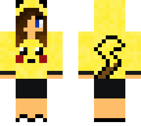 pikachu girl- small edits made by me, main skin not mine
