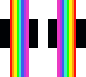 rainbow dude but no face