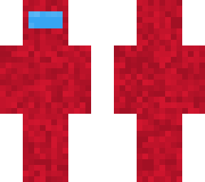red among us character (detailed)