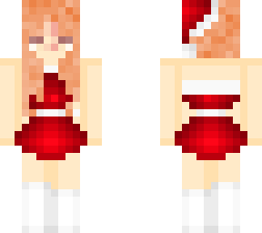 red hair edit christmas girl