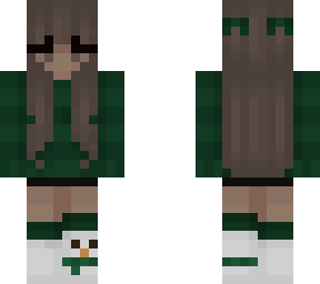 snowman socks + green sweater | xmas