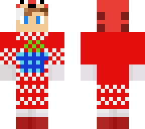 sonic costume (christmas edition)