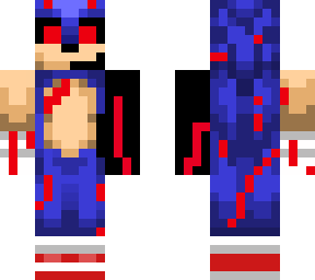 sonic.exe con braso oscuro corrupto