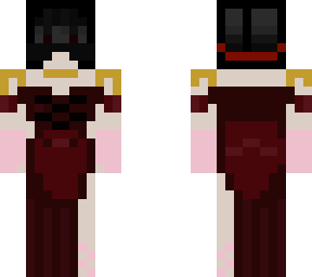 wedding dress red
