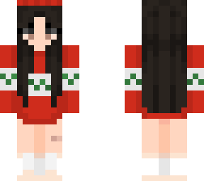 barbie christmas skin