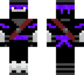 black purple ninja