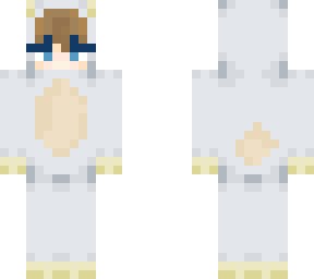 blue goat onesie