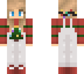 bluue's christmas skin
