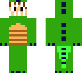 boy wearing dino hoodie