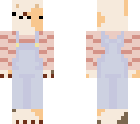 calico in overalls