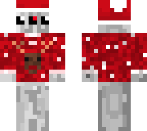 christmas ghost melon man