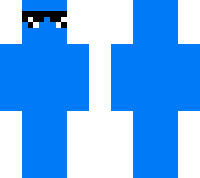 cool blue guy
