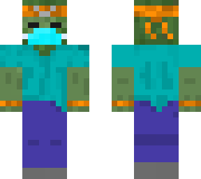 covid zombie yellow