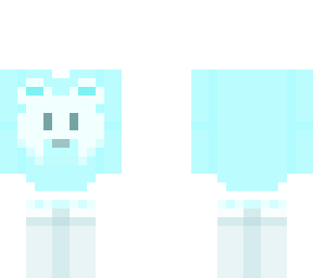 cyan bear sweater - outfit base
