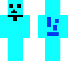 cyan dino :3