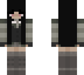 dark green grunge look (tan skin)