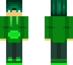 dark green jumper