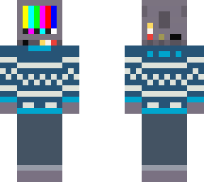 festive tv head