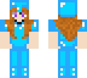 girl in diamond armor
