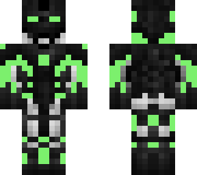green cool robot