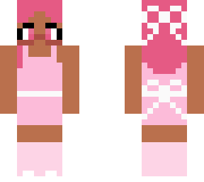 pink dress