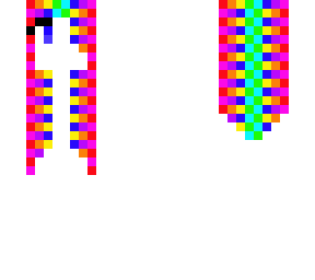 rainbow hair base
