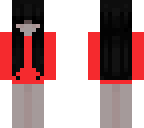 red skin for bedwars (female) reupload