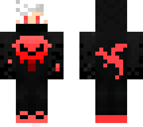 skull gamer red