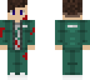 squid game player blood
