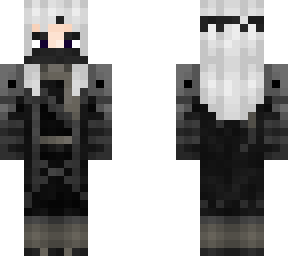 white haired ninja